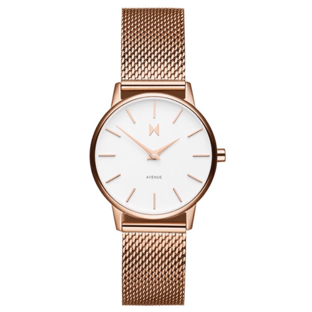 MVMT Rose Gold Avenue 28mm Watch
